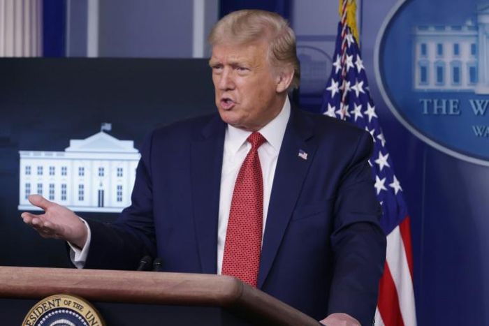 Donald Trump had initially wanted to hold an in-person G7 summit in Washington in June