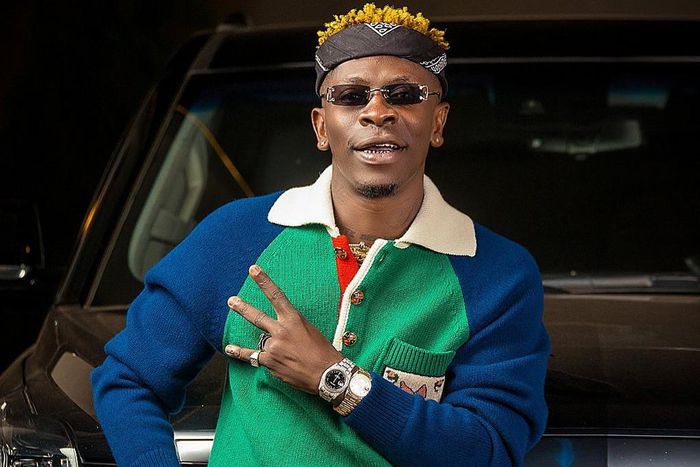 Shatta Wale wears four wrist watches in new photos