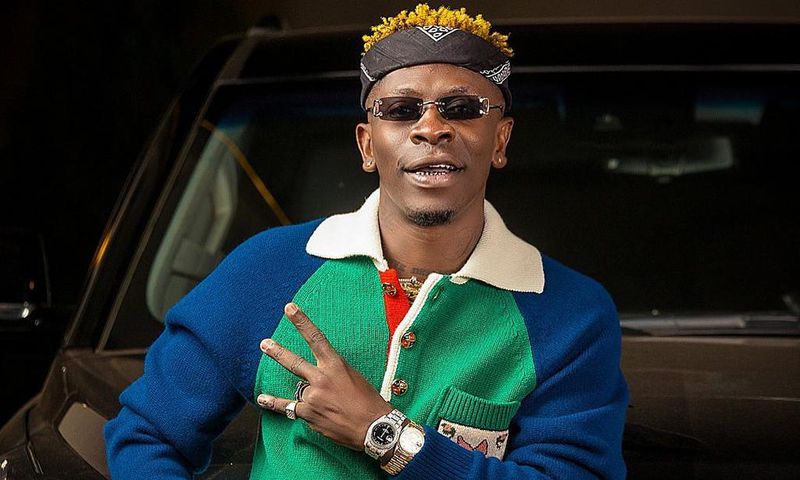 Shatta Wale wears four wrist watches in new photos