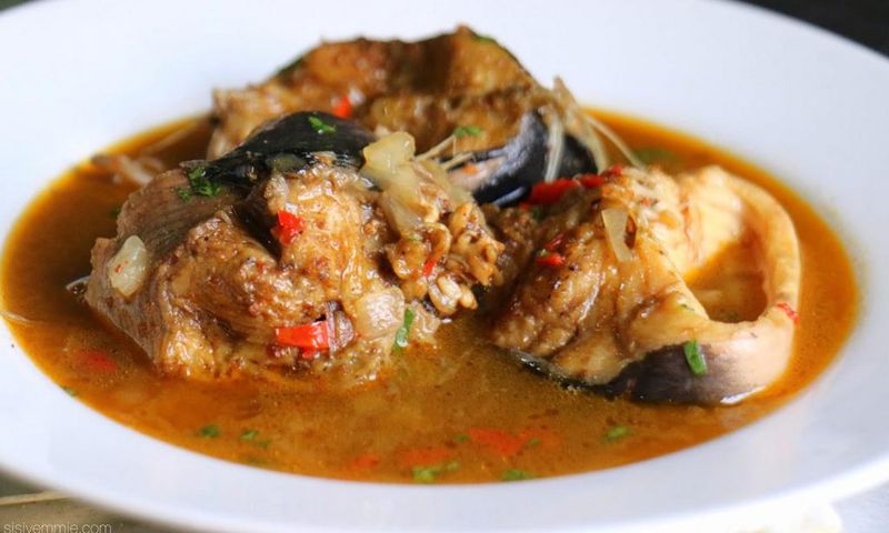 Catfish pepper soup