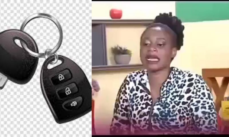 “My legs spread out so fast when I see a car key” – Lady says (Video)