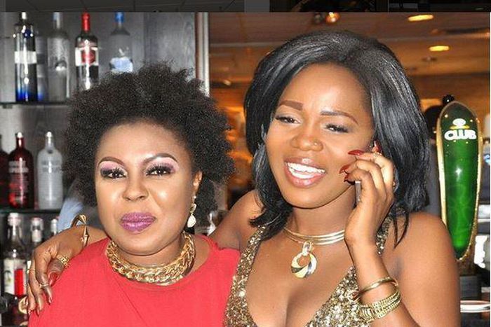 Afia Schwarzenegger and MzBel