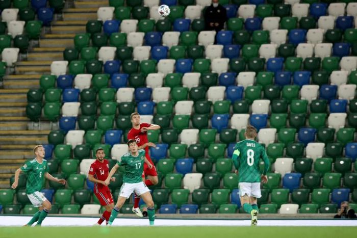 Northern Ireland's Windsor Park will be reopened for 600 fans on Sunday