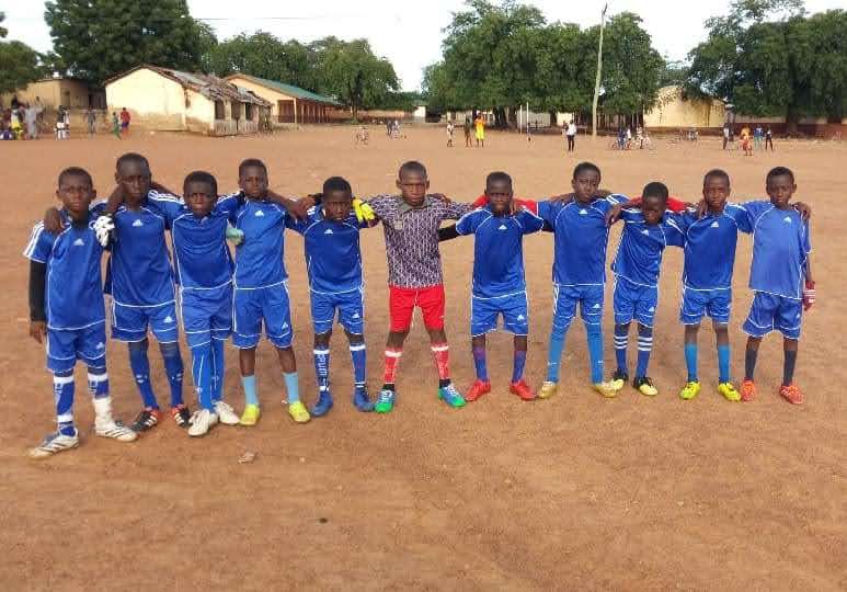 Players of Bawku Unity Stars at training