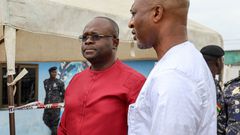 Alhaji Mohammed Mubarak Muntaka and Dr Edward Omane Boamah