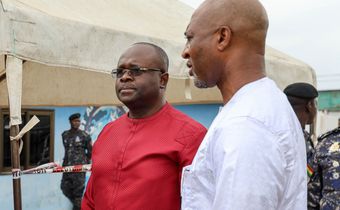 Alhaji Mohammed Mubarak Muntaka and Dr Edward Omane Boamah