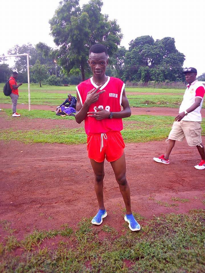 Amos Anyenaba dreams of competing at the Olympics
