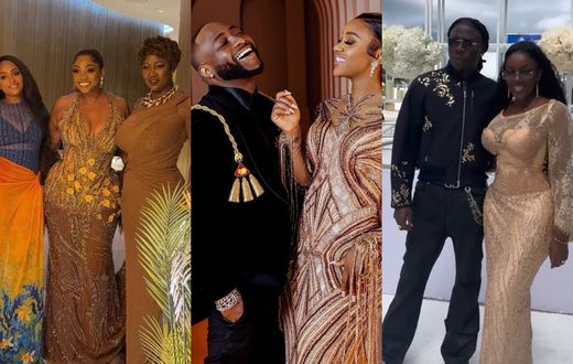 Ghanaian Stars who attended Davido and Chioma’s $3.7m Miami wedding