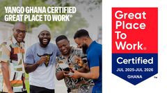 Yango Ghana Recognised as a Great Place to Work