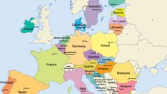 European Map via european-union.europa.eu