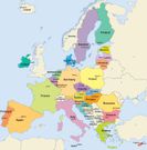 European Map via european-union.europa.eu