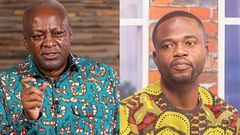 President John Mahama and Investigative Journalist Manasseh Azure