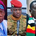 President Bola Ahmed Tinubu of Nigeria, President Ibrahim Traore of Burkina Faso and President Emmerson Mnangagwa of Zimbabwe