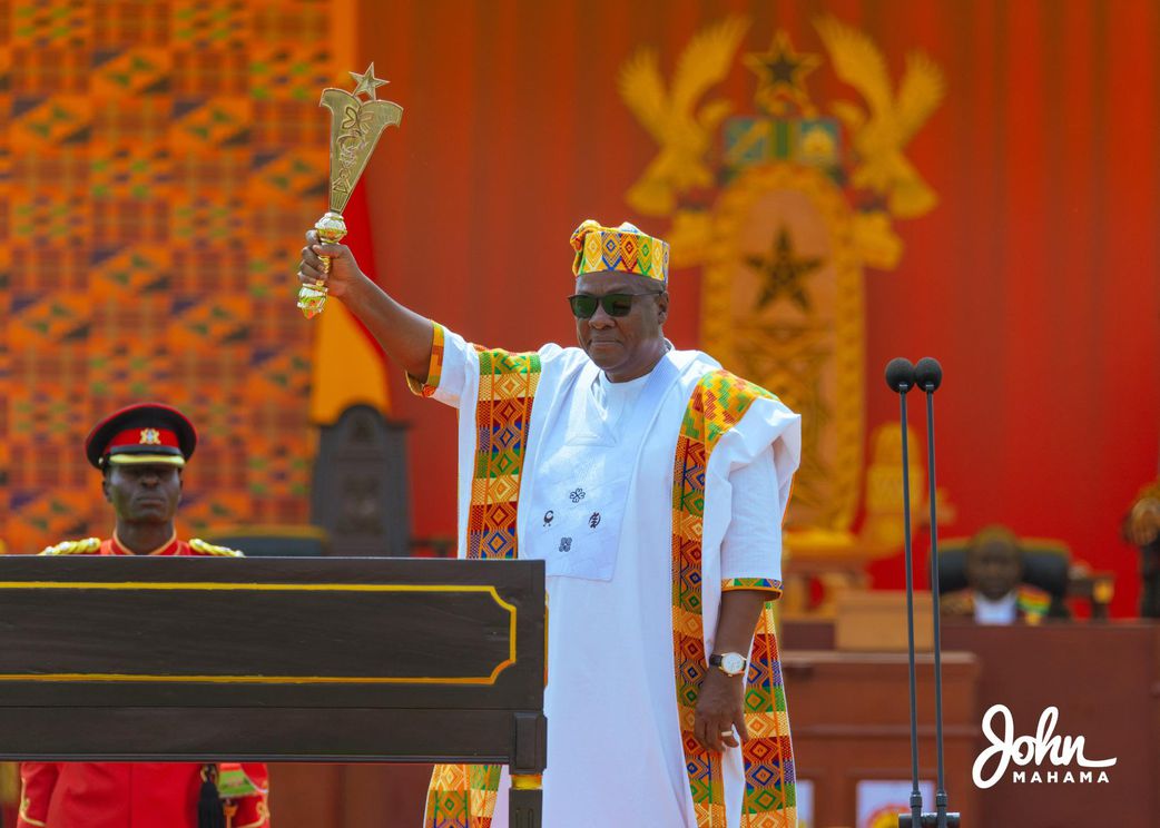 Swearing in of  President John Mahama