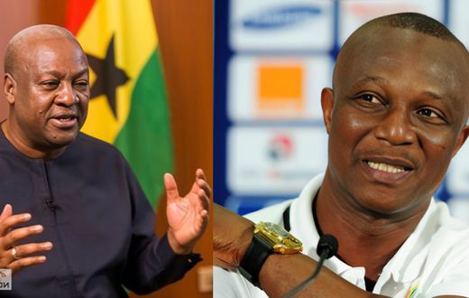 John Mahama and Kwesi Appiah