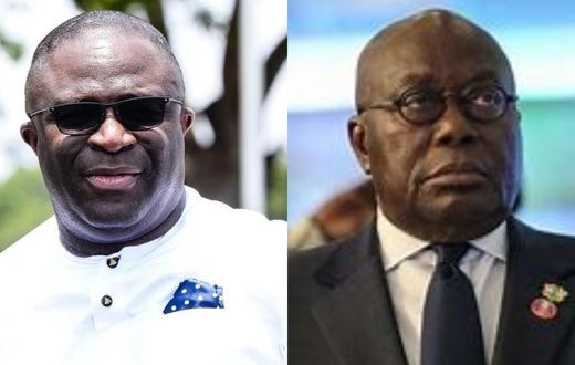 Eugene Antwi and President Akufo-Addo