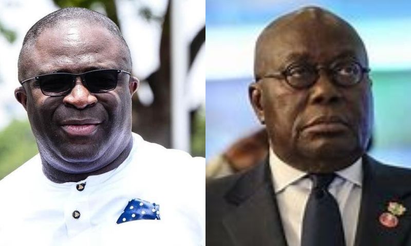 Eugene Antwi and President Akufo-Addo