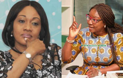 Jean Mensa and Joyce Bawa Mogtari