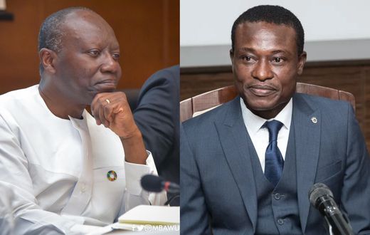 Ken Ofori-Atta and Kissi Agyebeng