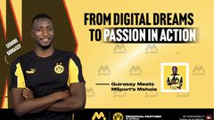 MSport's MShola meets Serhou Guirassy: From digital dreams to passion in action
