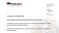 Kennedy Agyapong mocks Anas amid jubilation over $500 defamation award (video)