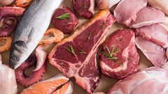 Raw or undercooked meat and poultry