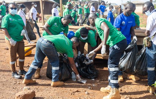 From plastics to purpose: How Newmont is inspiring Tano North to #BeatPlasticPollution