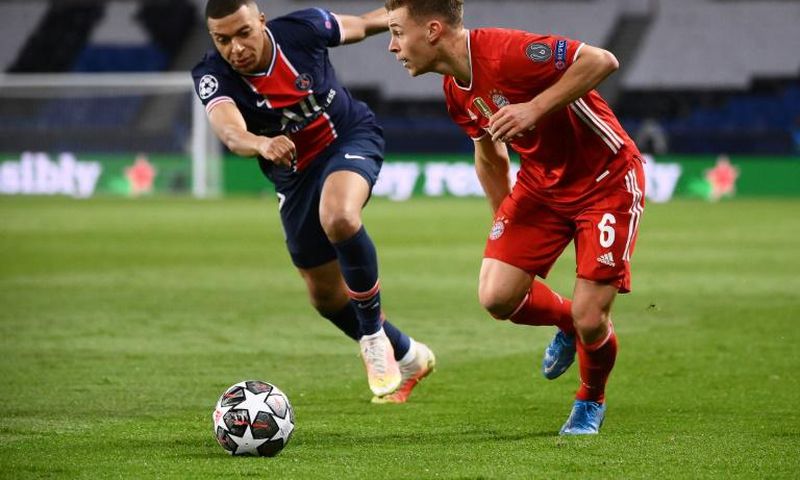 Kylian Mbappe and Paris Saint-Germain lost 1-0 at home to Bayern Munich on Tuesday but won their Champions League quarter-final tie on away goals