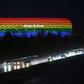The Allianz Arena has been lit in rainbow colours before for Bayern Munich matches