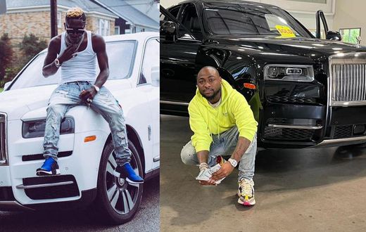 Shatta Wale and Davido