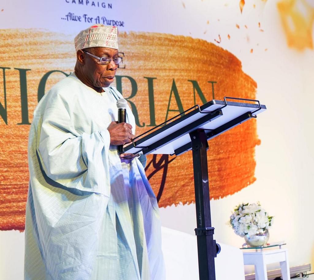 Former Nigerian President, Olusegun Obasanjo