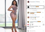 Fella Makafui's leaves her body on display, Medikal reacts