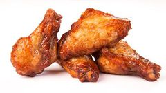 Baked chicken wings