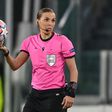 France's Stephanie Frappart became the first woman to referee a men's Champions League game