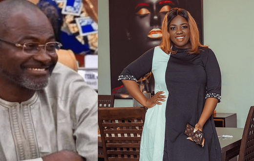 Kennedy Agyapong and Tracy Boakye