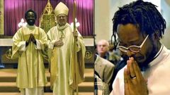 Mixed reactions greet the ordination of a man with dreadlock as a catholic priest
