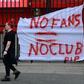Plans for a European Super League sparked furious protests from English fans