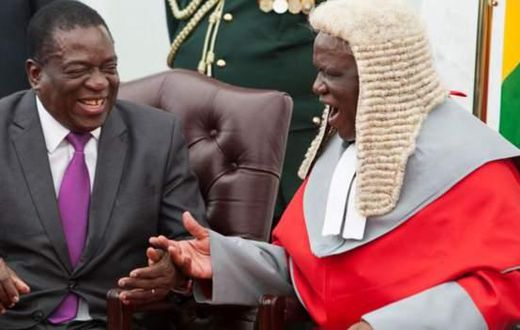 Zimbabwean high court orders the country’s Chief Justice to go home