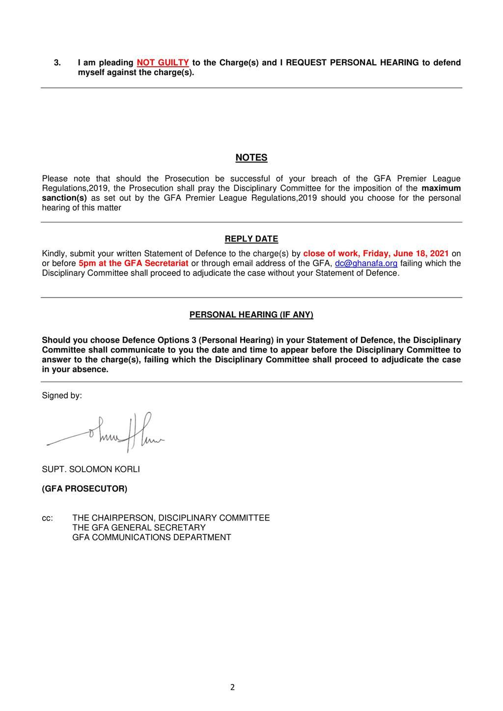 GFA statement (2)