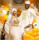 Fatau Dauda ties the know (Credit: Manuel Photography)