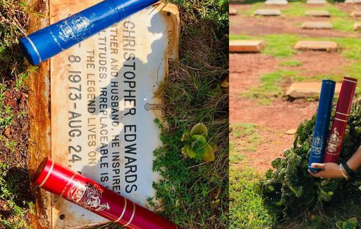 “I did it daddy!” – Lady presents her 2 degrees to late father