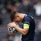 Scotland captain Andy Robertson could not prevent a 2-0 defeat to the Czech Republic