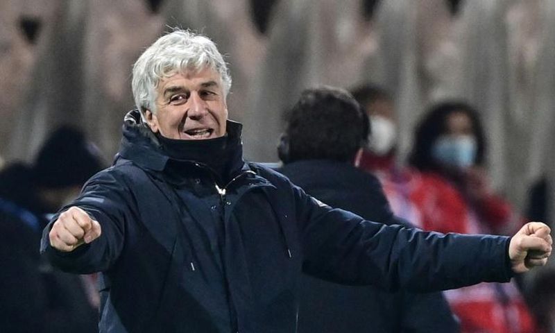 Atalanta's Gian Piero Gasperini named coach of the year for the second time.