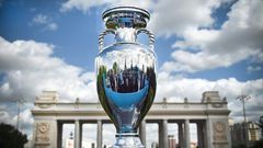 The European Championship trophy