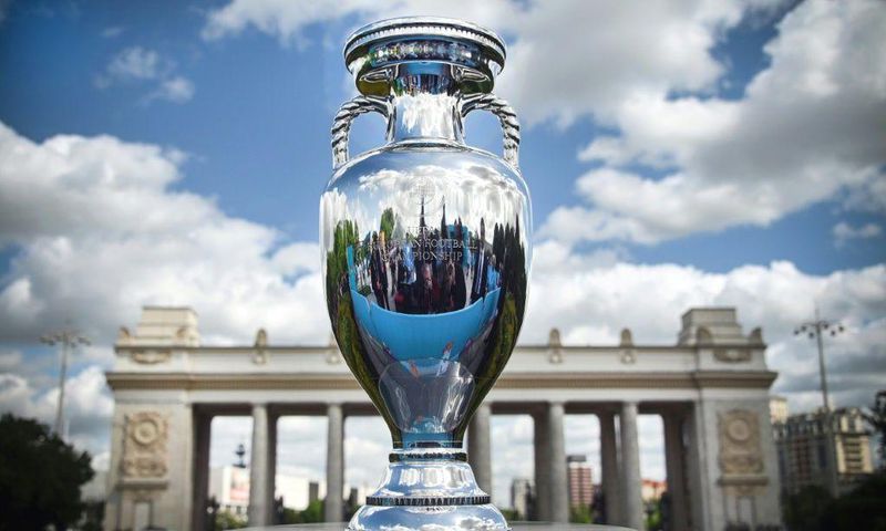 The European Championship trophy