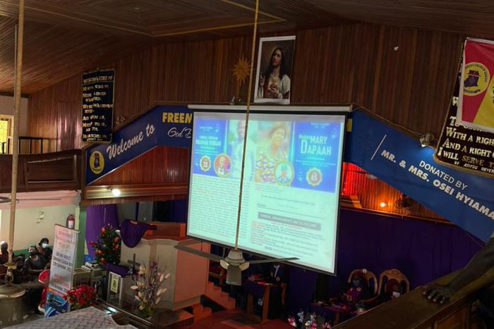 Thomas Freeman's funeral