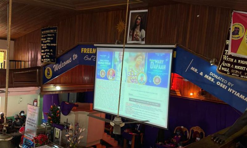 Thomas Freeman's funeral