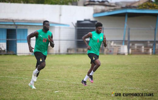 Thomas Partey returns to training as Black Stars prepare for Ivory Coast friendly