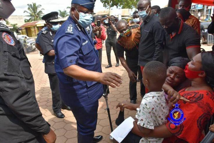 IGP visits family of slain police officer