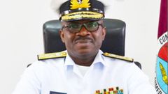Chief of Naval Staff, Rear Admiral Seth Amoama